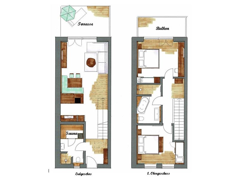 Ferienwohnung 4 Krutergarten