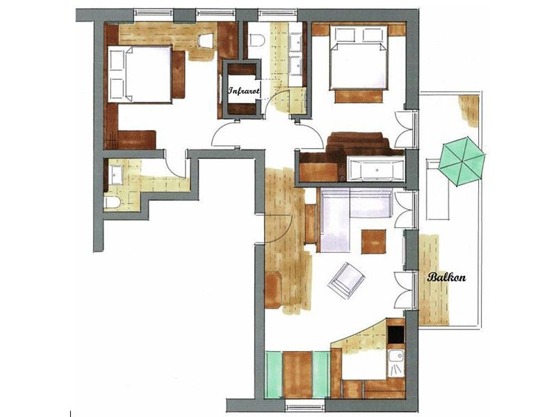 Ferienwohnung 7 Panoramablick